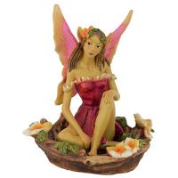 Red Fairy of Acorn Hollow Statue plus freight-DTQM175892