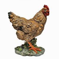 Henrietta Hen Chicken Statue plus freight-DTQM188651