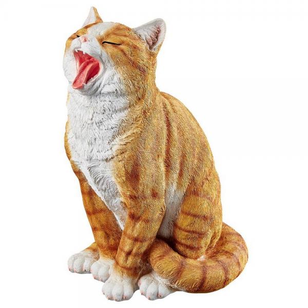 Lazy Daze Kitty Yawning Cat Statue plus freight