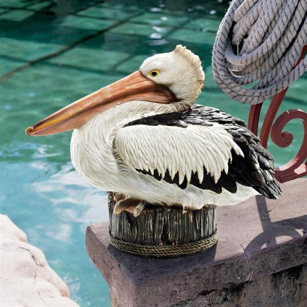 Dock of The Bay Pelican Statue plus freight