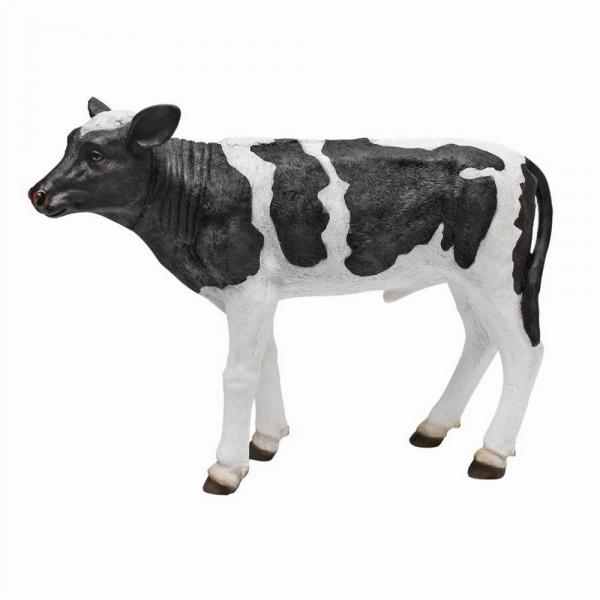 Country Boy Standing Cow Statue plus freight