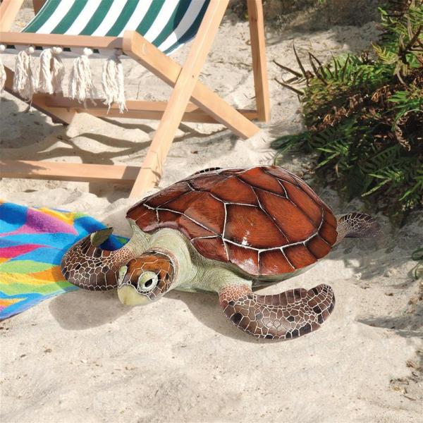 Flat Back Sea Turtle Statue plus freight