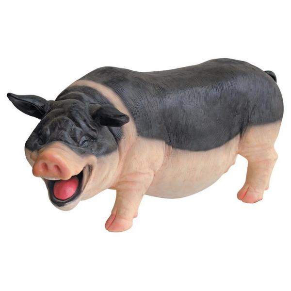 Laughing Pig Statue plus freight