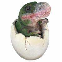 Baby Tyrannosaurus Rex Dino Egg Statue plus freight-DTQM2728000