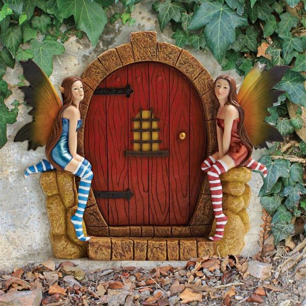 The Enchanted Portal Fairy Door Plaque plus freight