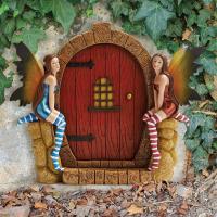 The Enchanted Portal Fairy Door Plaque plus freight-DTQM2757000