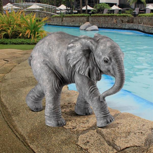 Eloise The Baby Calf Elephant Statue plus freight