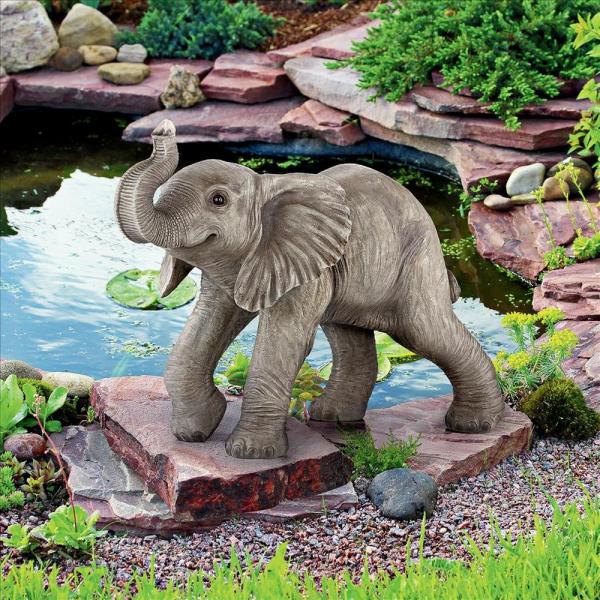 Eshe The Baby Elephant Statue plus freight