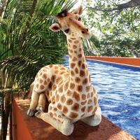 Zari The Resting Giraffe Statue Medium plus freight-DTQM3019700