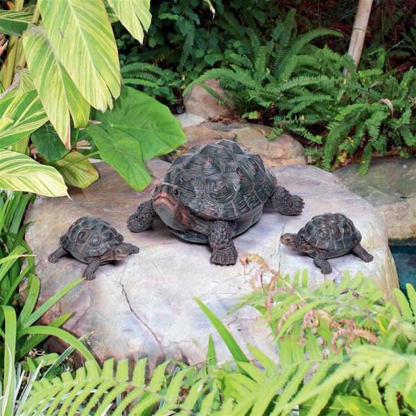 Turtle Tribe Garden Statues plus freight