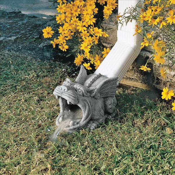 Roland The Gargoyle Downspout Gutter Guardian plus freight