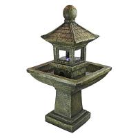 Sacred Space Pagoda Fountain plus freight-DTQN1509