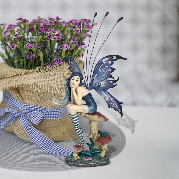 Sapphire Pepperwand Fairy Statue plus freight