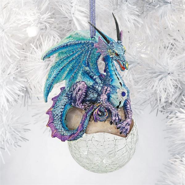Frost The Gothic Dragon Ornament plus freight