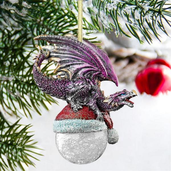 North Pole Dragon 2015 Ornament plus freight