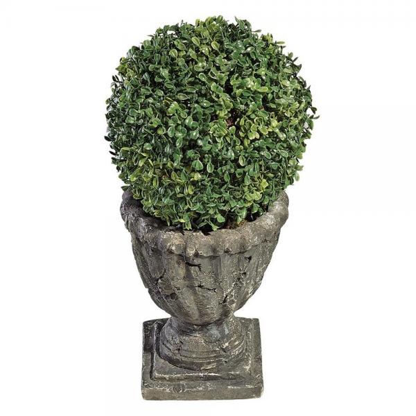 19.5 In Boxwood Ball Topiary plus freight