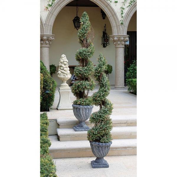 60 In Spiral Boxwood Topiary plus freight