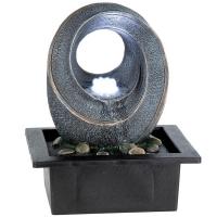 Infinite Nature Bubbling Circle Tabletop Fountain plus freight-DTSH205011