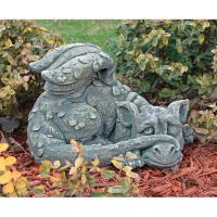 Large Blushing Babel Dragon Statue plus freight-DTSH22237