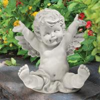 Topsy Cherub Statue plus freight-DTSH3042209