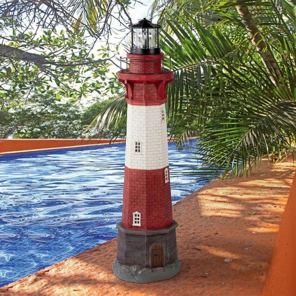 Coastal Shoal Solar Lighthouse Statue plus freight