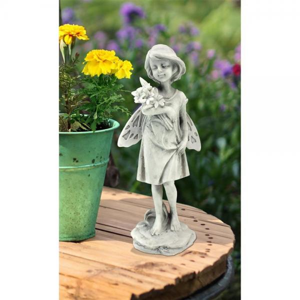 Rose Garden Fairy With Flowers Statue plus freight