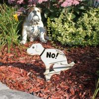 Medium No Pausing Pooch Sign plus freight-DTSP2051