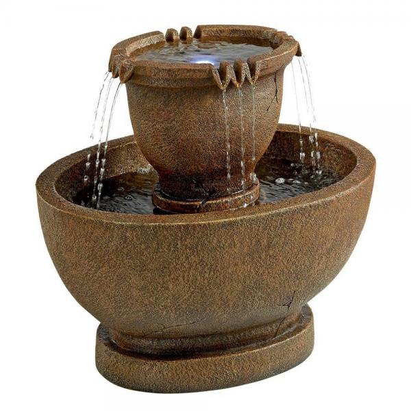 Grande Richardson Oval Urns Fountain plus freight