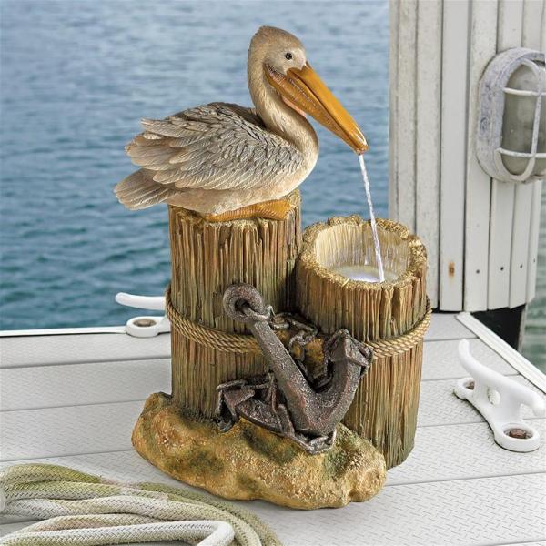 Pelicans Seashore Roost Fountain plus freight