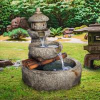 Tranquil Springs Pagoda Fountain plus freight-DTSS12657