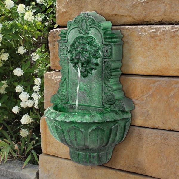 Casa Del Lago Lion Head Niche Fountain plus freight