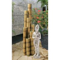 Island Oasis Bamboo Cascading Fountain plus freight-DTSS8416