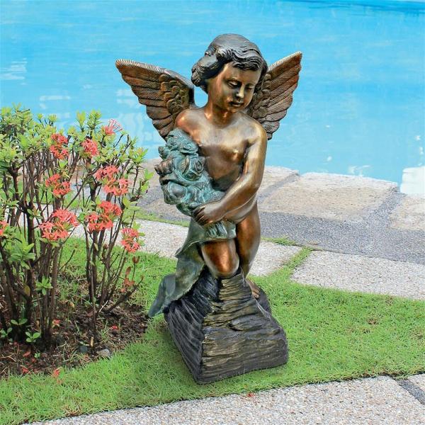 Memorial Bronze Angel plus freight