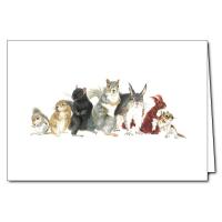 Squirrels Greeting Cards-LEWERSGC606