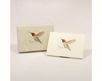 Annas Hummingbird Notecards-LEWERSNC111