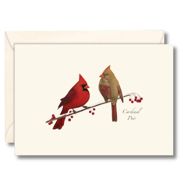 Cardinal Pair Notecards