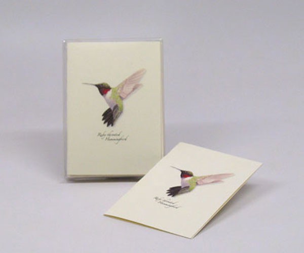 Ruby-throated Hummingbird Notecard Assortment