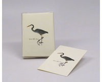 Great Blue Heron Notecard Assortment (8 each of 1 style)-LEWERSNC60
