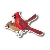 Cardinal Pair Stickers 10/pk-LEWERSSK2072
