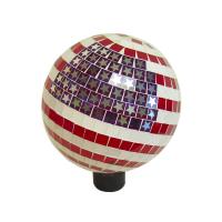 10 inch Americana Mosaic Gazing Globe-EV1776
