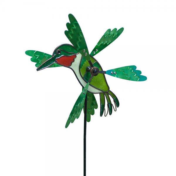 Dual-Motion Hummingbird Pinwheel