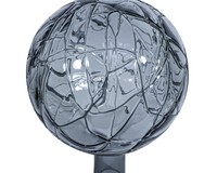 10 inch Titanium Cranium Mosaic Globe-EV8283