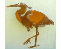 Great Blue Heron Small Bird Silhouette-ELEGANTB740