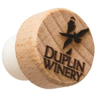 Wooden Engravable Bottle Stopper-EE158