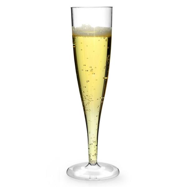5 oz Champagne Flutes - Clear 10 ct