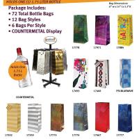 Everyday 1.75 Liter Bottle Gift Bags with Counter Display-EVERYDAYLITER