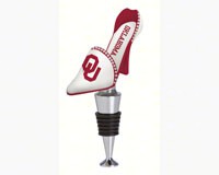 Oklahoma Sooners Shoe Wine Bottle Stopper-EG3WS974SH