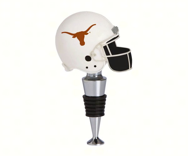 Texas Longhorns Helmet Wine Bottle Stopper