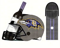 Baltimore Ravens Cork and Bottle Holder-EG8BCHH3802