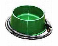 One Quart Heated Pet Bowl (25 Watt) Green-FIQT1